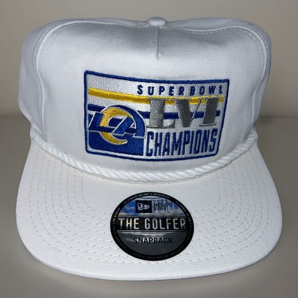 NEW Los Angeles Chargers LVI Champions New Era The Golfer Snapback Hat Cap - Picture 1 of 5